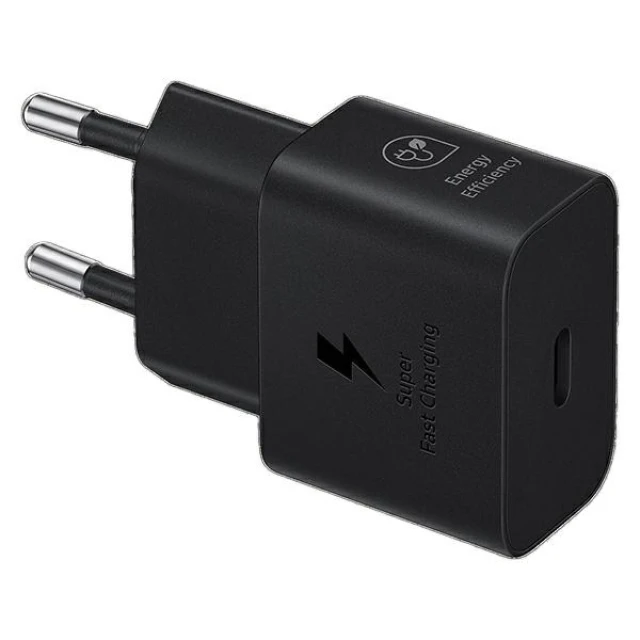 Мережевий зарядний пристрій Samsung FC 25W USB-C Black (EP-T2510NBEGEU)
