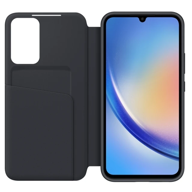 Чохол-книжка Samsung Smart View Wallet Case для Samsung Galaxy A34 5G (A346) Black (EF-ZA346CBEGWW)