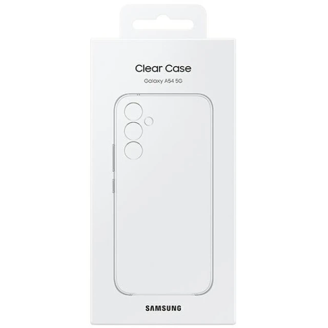 Чохол Samsung Soft Clear Cover для Samsung Galaxy A54 5G (A546) Transparent (EF-QA546CTEGWW)