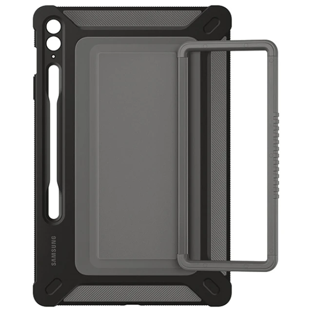 Чохол Samsung Armored Outdoor Cover для Samsung Galaxy Tab S9 FE+ Black (EF-RX610CBEGWW)