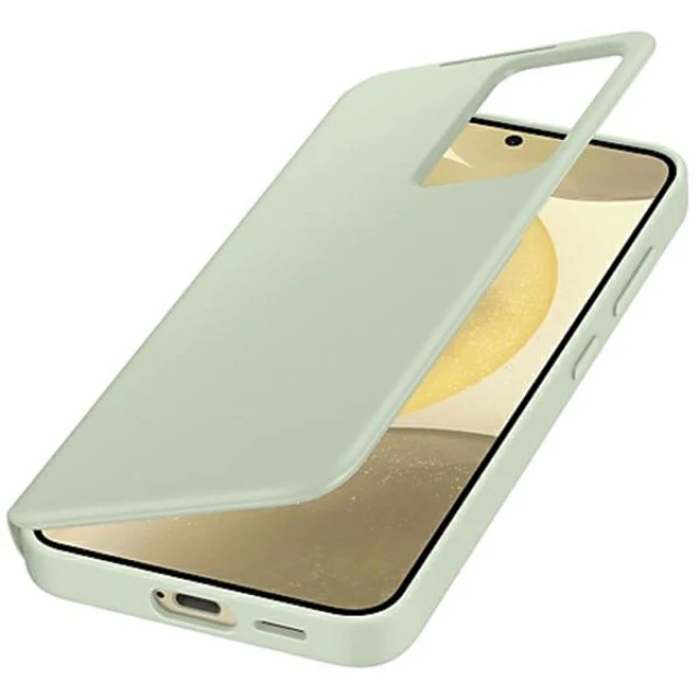 Чохол-книжка Samsung Smart View Wallet Case для Samsung Galaxy S24 (S921) Light Green (EF-ZS921CGEGWW)