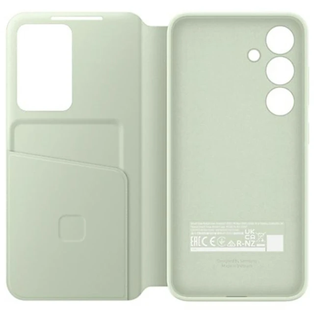 Чохол-книжка Samsung Smart View Wallet Case для Samsung Galaxy S24 (S921) Light Green (EF-ZS921CGEGWW)