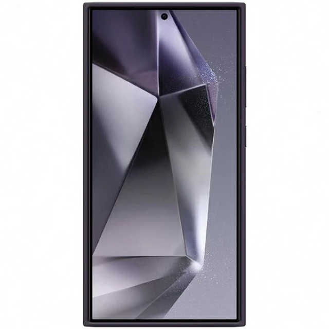 Чохол Samsung Silicone Case для Samsung Galaxy S24 Ultra (S928) Dark Violet (EF-PS928TEEGWW)