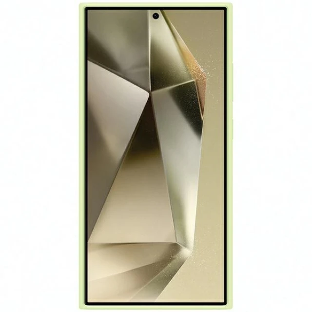 Чохол Samsung Silicone Case для Samsung Galaxy S24 Ultra (S928) Lime (EF-PS928TGEGWW)