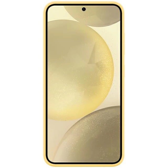 Чехол Samsung Silicone Case для Samsung Galaxy S24 Plus (S926) Yellow (EF-PS926TYEGWW)