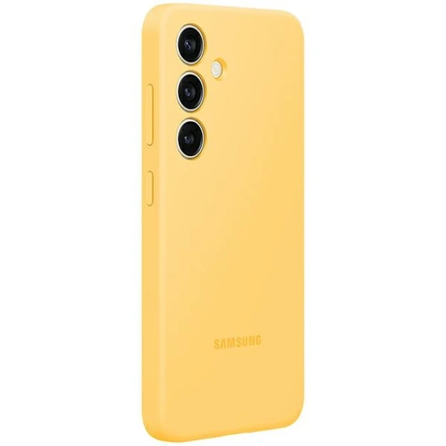 Чохол Samsung Silicone Case для Samsung Galaxy S24 (S921) Yellow (EF-PS921TYEGWW)