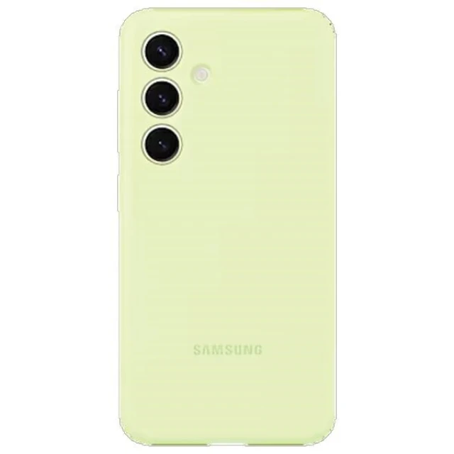 Чохол Samsung Silicone Case для Samsung Galaxy S24 (S921) Lime (EF-PS921TGEGWW)