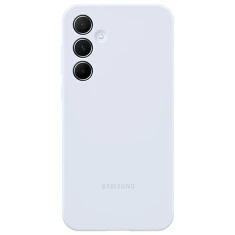 Чохол Samsung Silicone Cover для Samsung Galaxy A55 5G (A556) Blue (EF-PA556TLEGWW)
