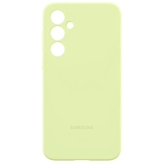 Чохол Samsung Silicone Cover для Samsung Galaxy A35 5G (A356) Lime (EF-PA356TMEGWW)