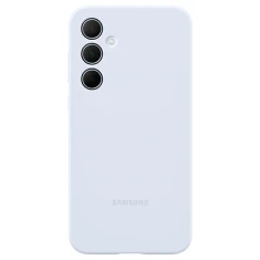Чохол Samsung Silicone Cover для Samsung Galaxy A35 5G (A356) Blue (EF-PA356TLEGWW)