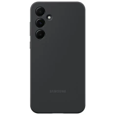 Чохол Samsung Silicone Cover для Samsung Galaxy A55 5G (A556) Black (EF-PA556TBEGWW)