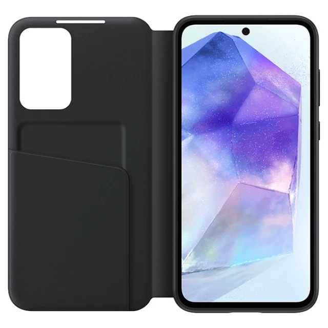Чохол-книжка Samsung Smart View Wallet Case для Samsung Galaxy A55 5G (A556) Black (EF-ZA556CBEGWW)