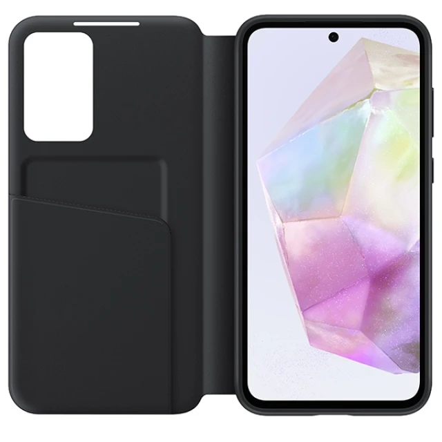 Чехол Samsung Smart View Wallet для Samsung Galaxy A35 Black (EF-ZA356CBEGWW)