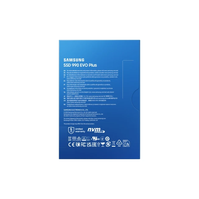 SSD Samsung 990 EVO Plus 4TB M.2 PCIe 5.0 x2 NVMe (8806095575667)