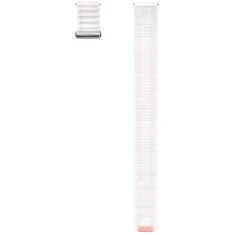 Ремінець Samsung Fabric Band для Apple Watch Series 9/8/7 41 mm | 6/5/SE 40 mm | 3/2/1 38 mm Pink-White (ET-SVL30SWEGEU)