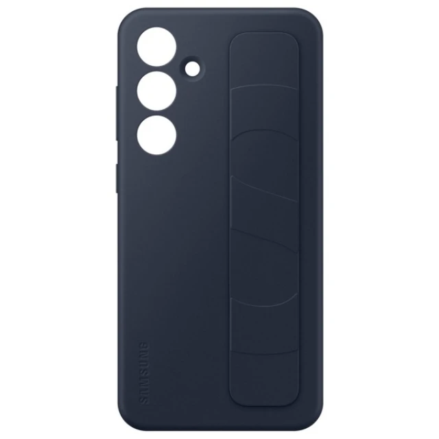 Чохол Samsung Standing Grip Case для Samsung Galaxy S24 FE (S721) Blue Black (EF-GS721CNEGWW)