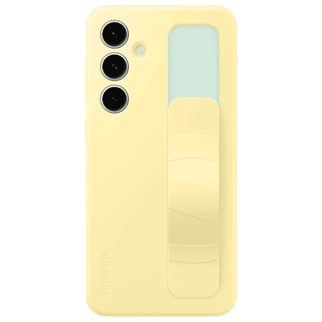Чохол Samsung Standing Grip Case для Samsung Galaxy S24 FE (S721) Yellow (EF-GS721CYEGWW)