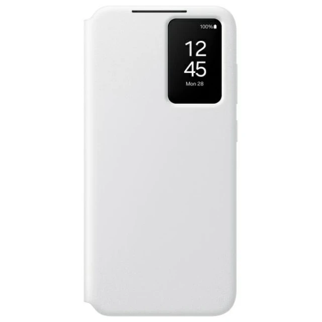Чохол-книжка Samsung Smart View Wallet Case для Samsung Galaxy S24 FE (S721) White (EF-ZS721CWEGWW)