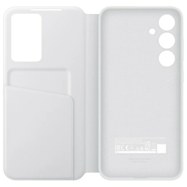 Чохол-книжка Samsung Smart View Wallet Case для Samsung Galaxy S24 FE (S721) White (EF-ZS721CWEGWW)