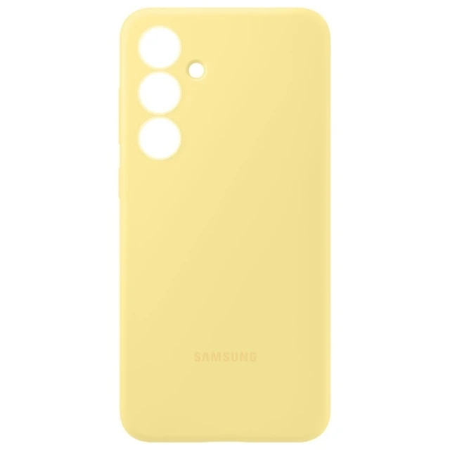 Чохол Samsung Silicone Case для Samsung Galaxy S24 FE (S721) Yellow (EF-PS721CYEGWW)
