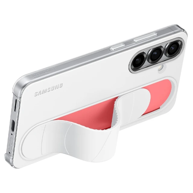 Чохол Samsung Standing Grip Case для Samsung Galaxy S25 Plus (S936) White (EF-GS936CWEGWW)