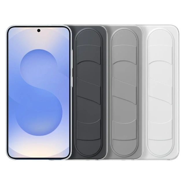 Чохол Samsung Standing Grip Case для Samsung Galaxy S25 Plus (S936) White (EF-GS936CWEGWW)