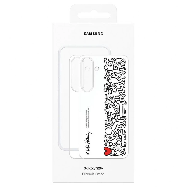 Чохол Samsung Flipsuit Case для Samsung Galaxy S25 Plus (S936) White (EF-MS936CWEGWW)
