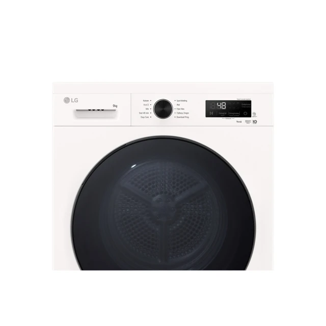 Сушильна машина LG RHX1009NWB 9 кг C Wi-Fi White (8806096141922)