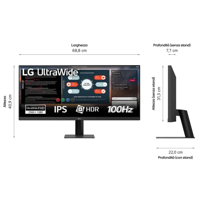 Монітор LG 29U511A-B 29