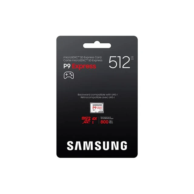 Карта пам'яті Samsung P9 Express microSD 512 ГБ U3 V30 A1 (8806097644200)