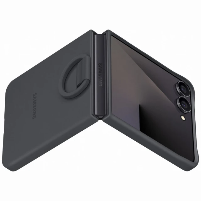 Чохол Samsung Ring Case для Samsung Galaxy Flip7 (F766) Black (EF-PF766TBEGWW)