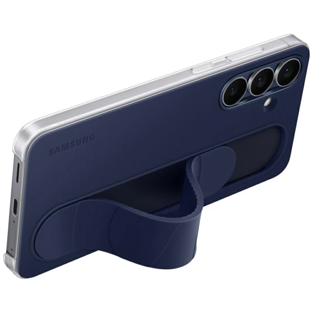 Чохол Samsung Standing Grip для Samsung Galaxy S25 FE (S731) Dark Blue (EF-GS731CNEGWW)