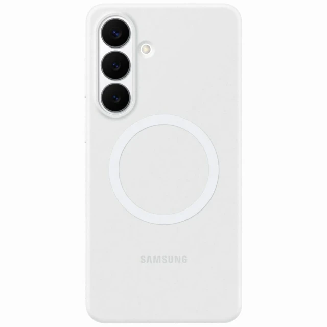 Чохол Samsung Silicone Magnet для Samsung Galaxy S26 Plus White with MagSafe (EF-ES947CWEGWW)
