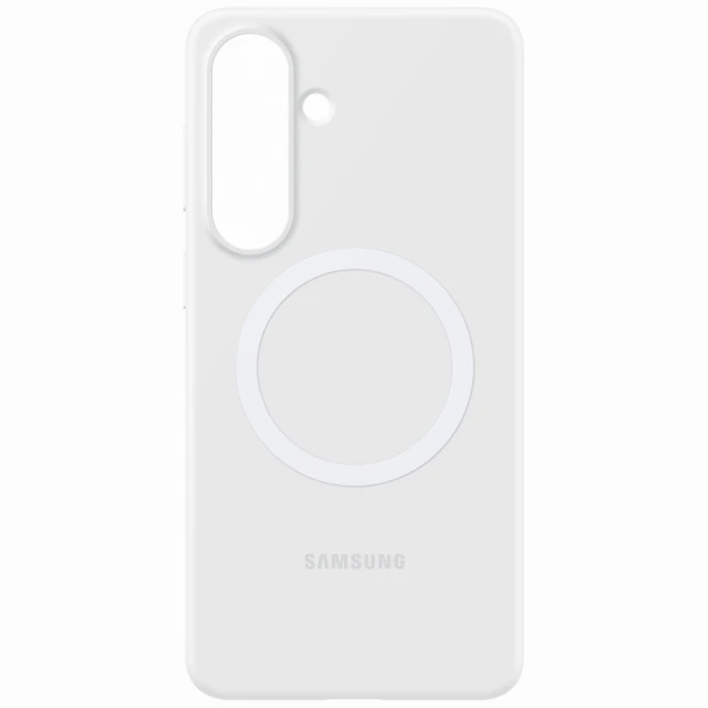 Чохол Samsung Silicone Magnet для Samsung Galaxy S26 Plus White with MagSafe (EF-ES947CWEGWW)