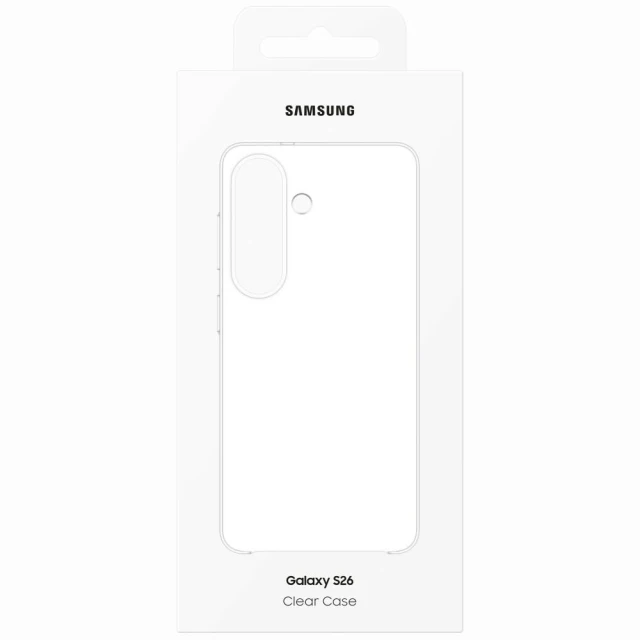 Чехол Samsung Clear Case для Samsung Galaxy S26 прозрачный (EF-QS942CTEGWW)