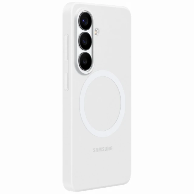 Чохол Samsung Silicone Magnet для Samsung Galaxy S26 White with MagSafe (EF-ES942CWEGWW)