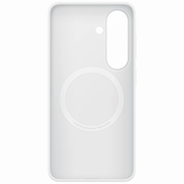 Чохол Samsung Silicone Magnet для Samsung Galaxy S26 White with MagSafe (EF-ES942CWEGWW)
