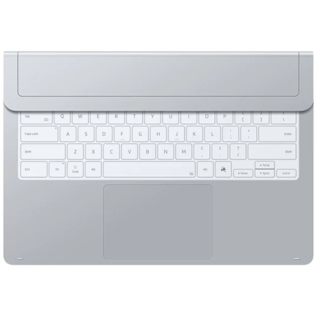 Чохол Samsung Book Cover Keyboard Slim для Samsung Galaxy Tab S11 Ultra Pro Silver (EF-DX935USEGWW)