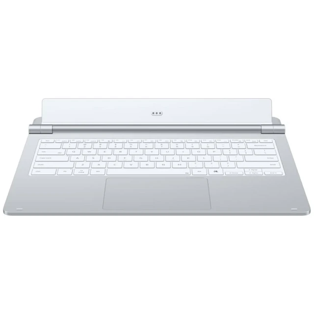 Чохол Samsung Book Cover Keyboard Slim для Samsung Galaxy Tab S11 Ultra Pro Silver (EF-DX935USEGWW)