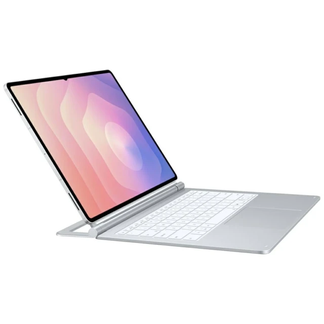 Чохол Samsung Book Cover Keyboard Slim для Samsung Galaxy Tab S11 Ultra Pro Silver (EF-DX935USEGWW)