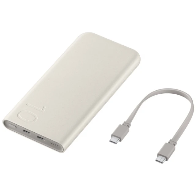 Powerbank Samsung EB-P3401XU 10000 mAh 25W 2xUSB-C Beige (EB-P3401XUEGWW)