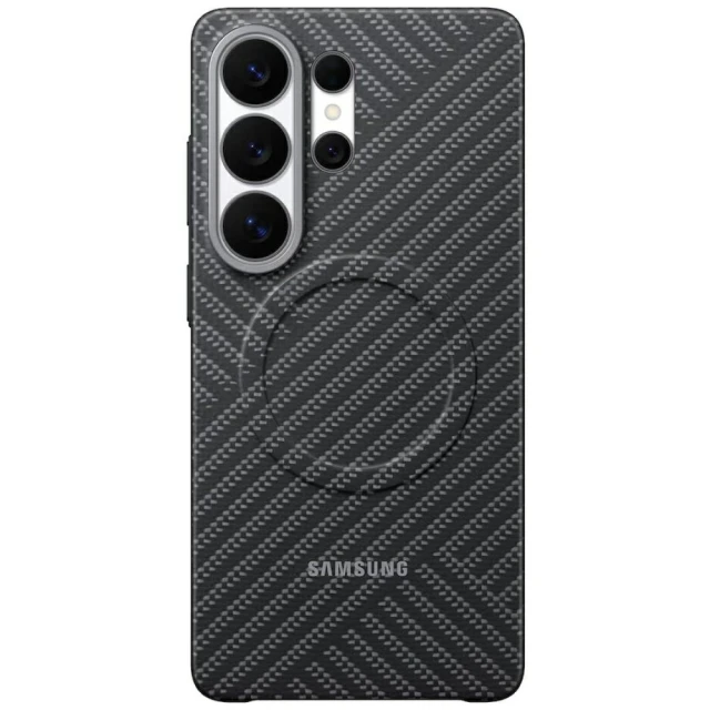 Чохол Samsung Carbon Magnet для Samsung Galaxy S26 Ultra темно-сірий (EF-KS948SSEGWW)