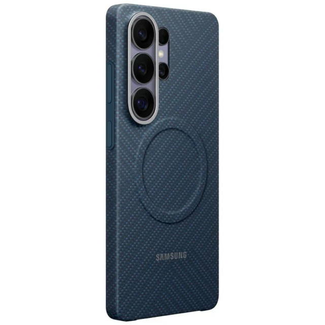 Чохол Samsung Carbon Magnet для Samsung Galaxy S26 Ultra Dark Blue with MagSafe (EF-KS948SCEGWW)