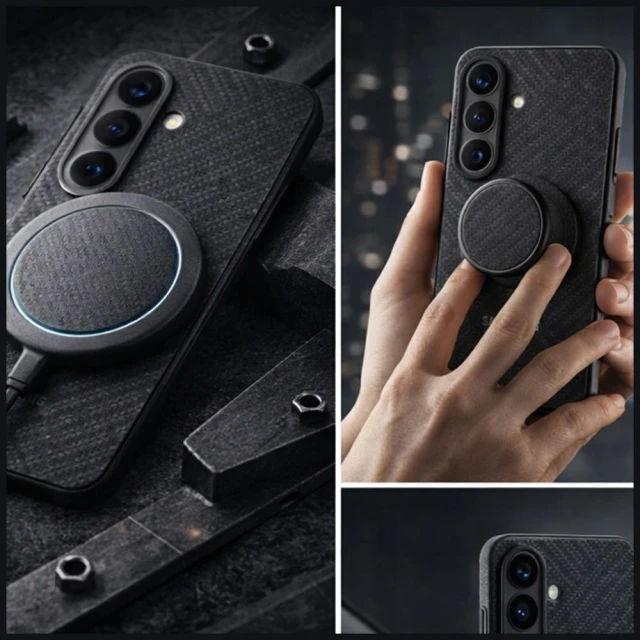 Чехол Samsung Carbon Magnet для Samsung Galaxy S26 Plus черный (EF-KS947SNEGWW)