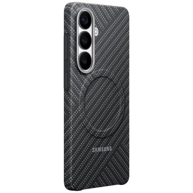 Чохол Samsung Carbon Magnet для Samsung Galaxy S26 Dark Gray with MagSafe (EF-KS942SSEGWW)