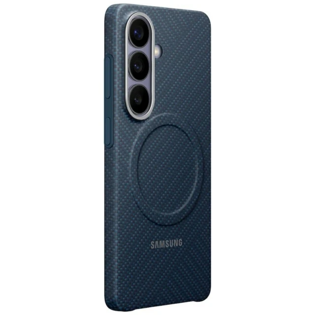 Чохол Samsung Carbon Magnet для Samsung Galaxy S26 Dark Blue with MagSafe (EF-KS942SCEGWW)