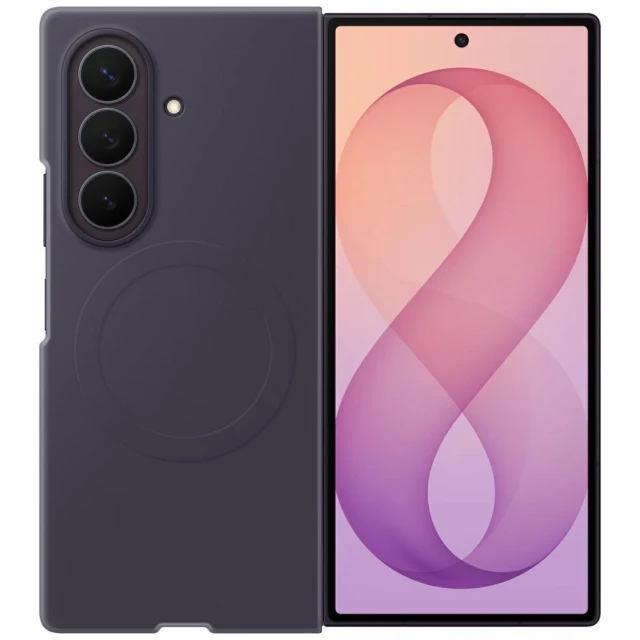 Чохол Samsung Silicone Magnet для Samsung Galaxy Fold 8 Ultra Purple (EF-EF976CVEGWW)
