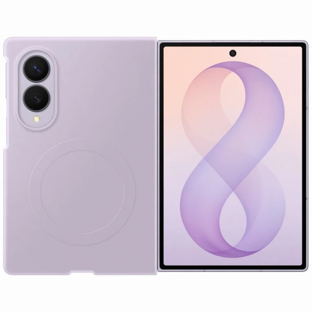 Чехол Samsung Silicone Magnet для Samsung Galaxy Fold 8 Purple (EF-EF971CVEGWW)
