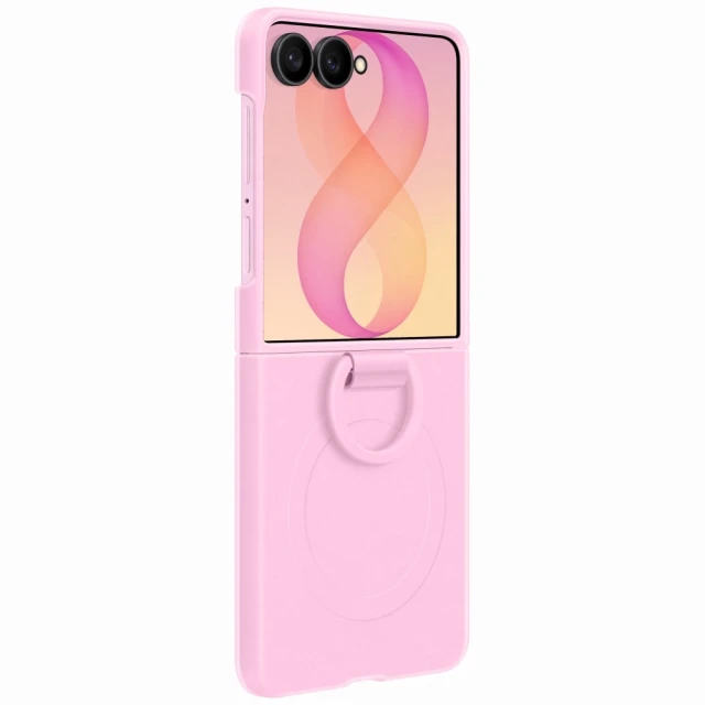 Чехол Samsung Silicone Ring Magnet для Galaxy Flip 8 Purple (EF-EF776CVEGWW)