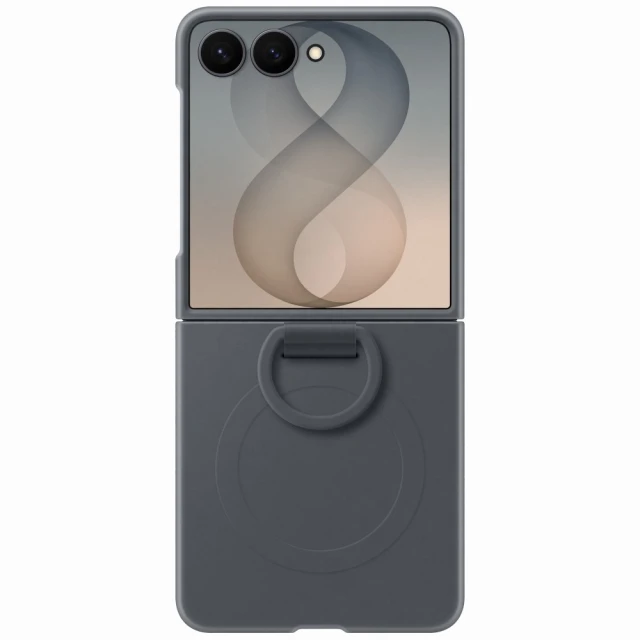 Чохол Samsung Silicone Ring Magnet для Samsung Galaxy Flip 8 Black (EF-EF776CBEGWW)
